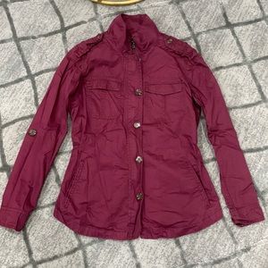 Burgundy Size S jacket